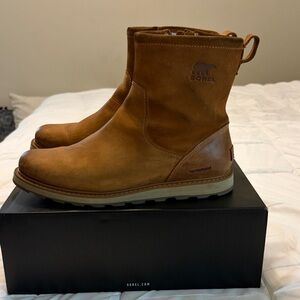 Sorel Men's Tan Leather Boots